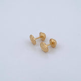 Topos San Miguel Arcangel 0.7gr / 5.74mm Oro Amarillo 18K %