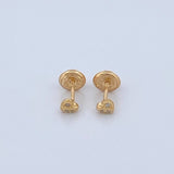 Topos Corazón 0.65gr / 3.6mm Oro Amarillo 18K %