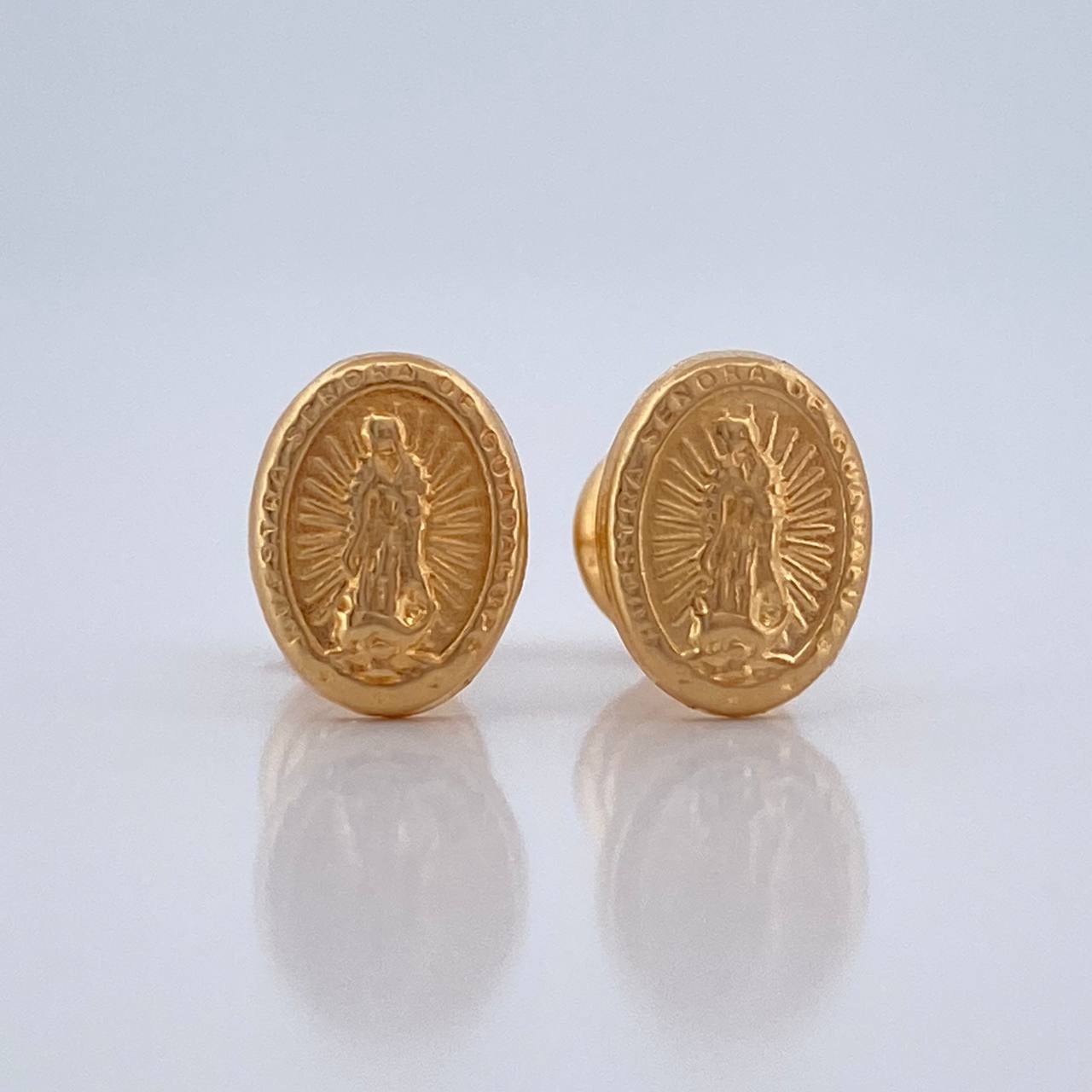 Topos Virgen Guadalupe 0.7gr / 6.19mm Oro Amarillo 18K %