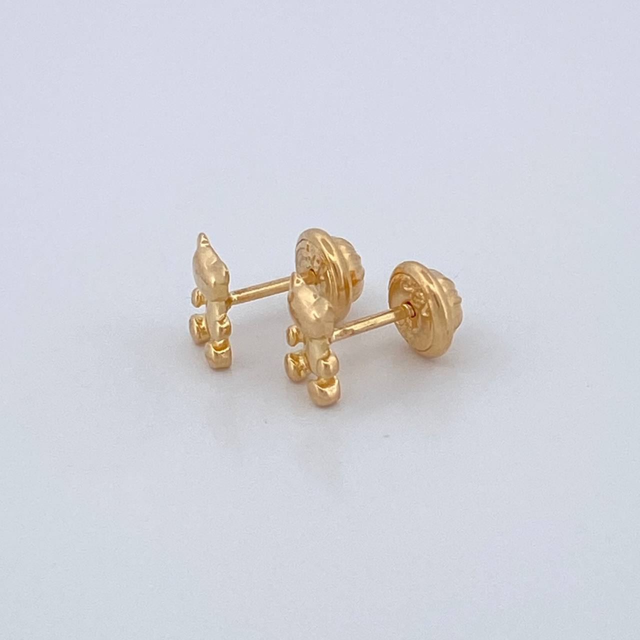 Topos Oso 0.9gr / 4.53mm Oro Amarillo 18K %