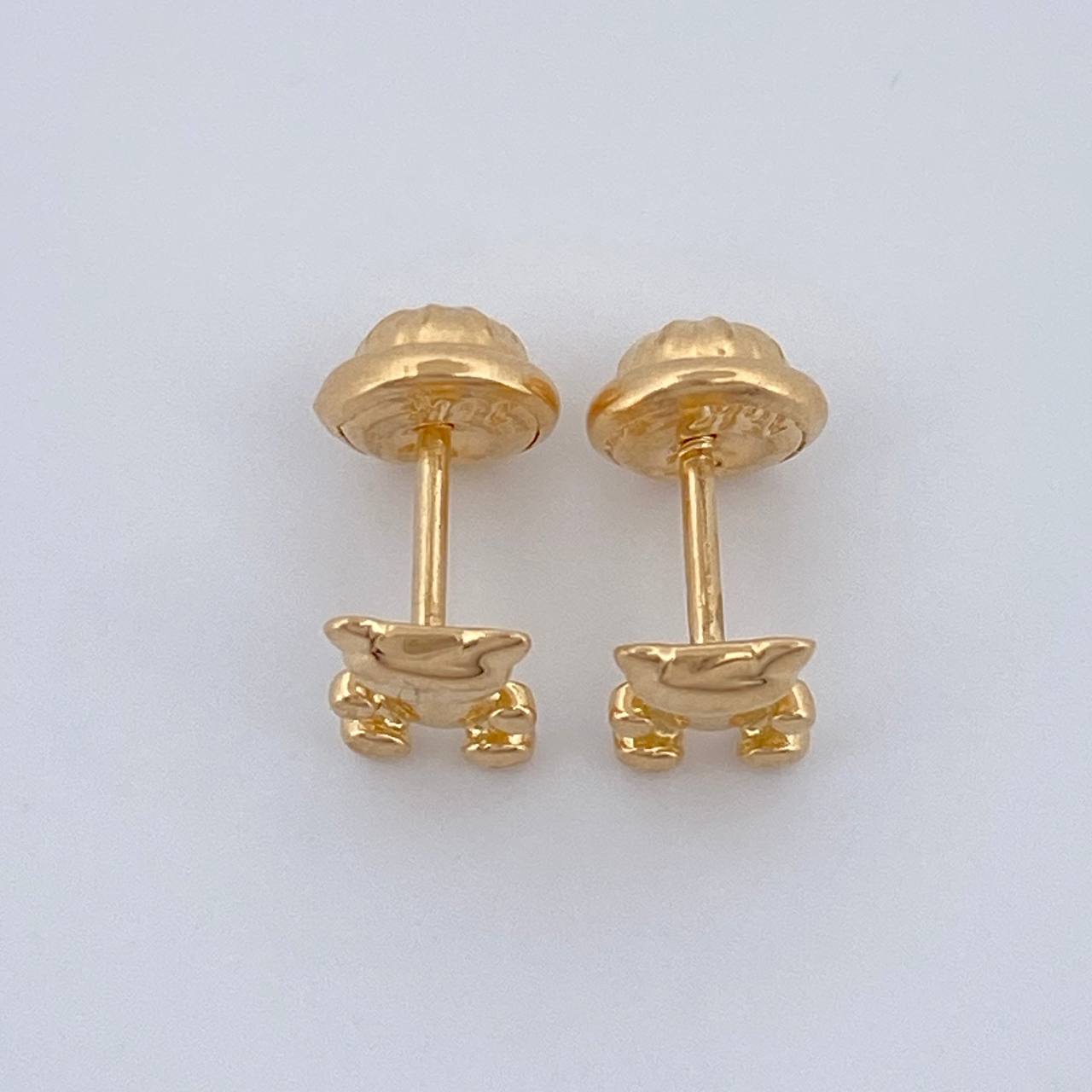 Topos Oso 0.9gr / 4.53mm Oro Amarillo 18K %