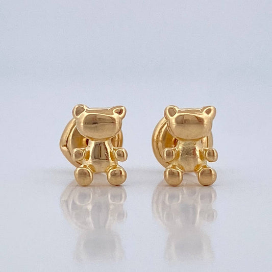 Topos Oso 0.95gr / 4.4mm Oro Amarillo 18K %