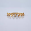 Anillo Churumbela Hojas 1.3gr / T5 3/4 / Oro Amarillo 18K %