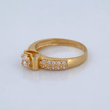 Anillo Churumbela Solitario Corazon 2.8gr / T6 1/2 / Oro Amarillo 18K %