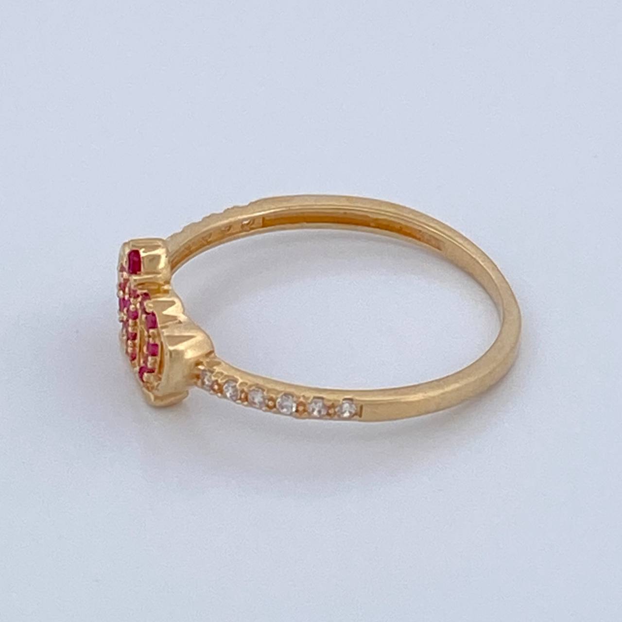 Anillo Corona 1.45gr / T6 3/4 / Oro Amarillo 18K %