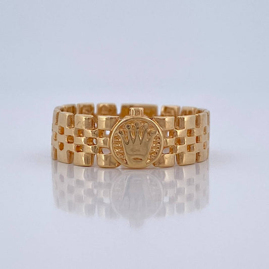 Anillo Corona 2.75gr / T6 3/4 / Oro Amarillo 18K %