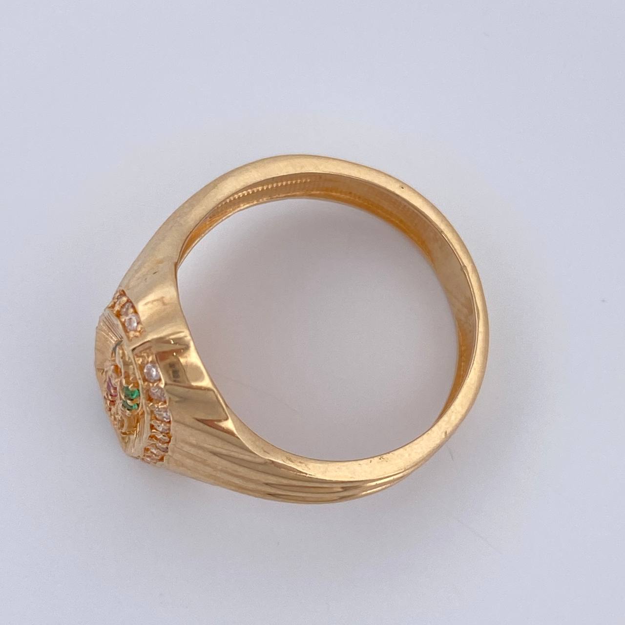 Anillo Virgen De Guadalupe 4.25gr / T6 1/4 / Oro Amarillo 18K %