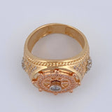 Anillo Timon 11.55gr / T9 1/2 / Tres Oros 18K %