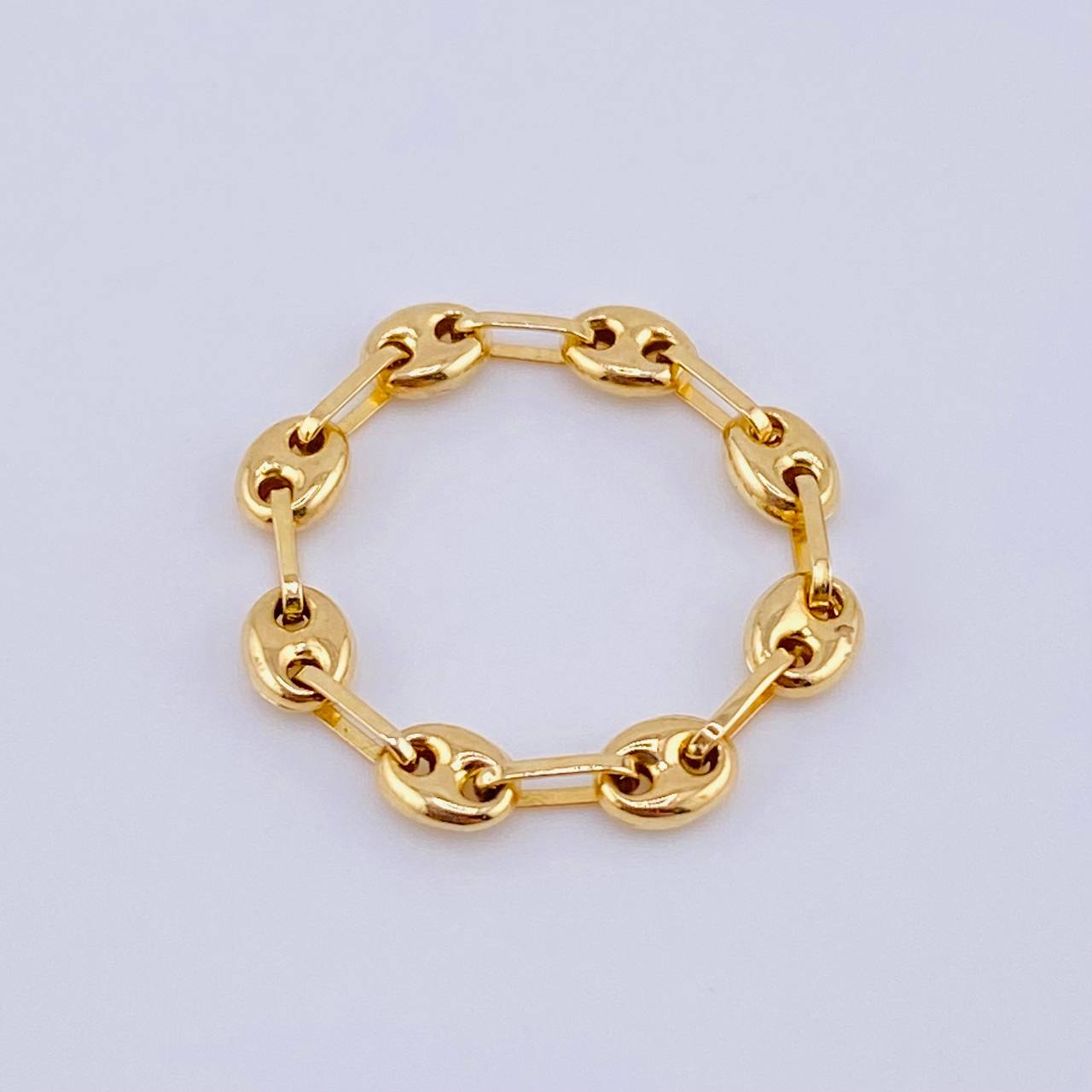 Ring Gc 0.55gr / T4 - T4 1/2 / 3.3mm 18K Yellow Gold *