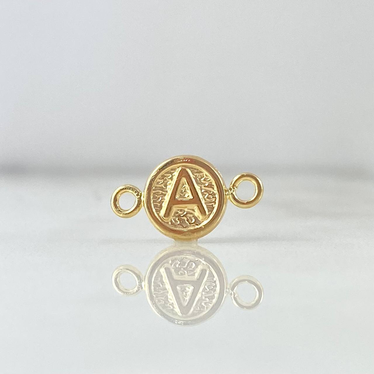 Herraje Letra A 0.35gr / 1/2 in / Oro Amarillo 18K