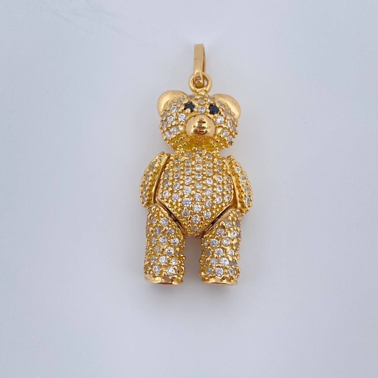 Dije Oso Articulado 5.85gr / 1 1/4 in / Oro Amarillo 18K &