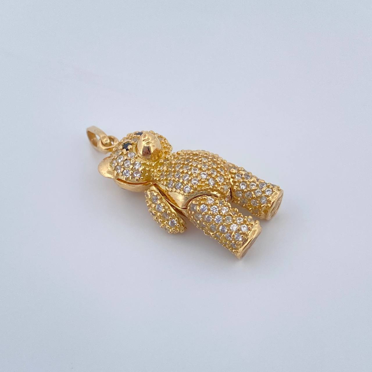 Dije Oso Articulado 5.85gr / 1 1/4 in / Oro Amarillo 18K &