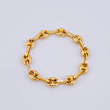 Ring Gc Diamond Cut 0.85gr / T9 1/4 - T9 3/4 / 3.4mm 18K Yellow Gold *