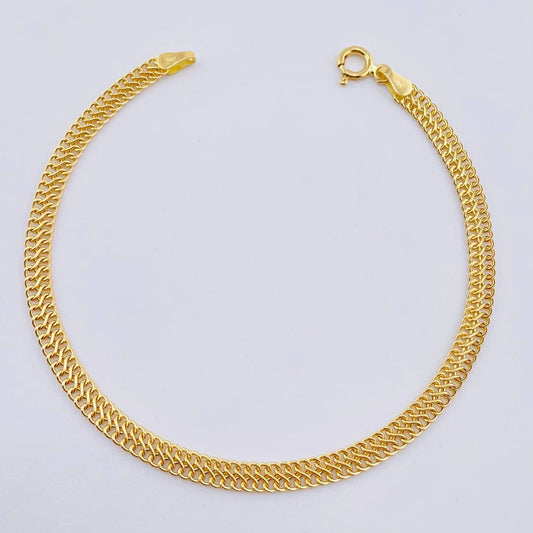 Pulso Sedusa 1.75gr / 6 3/4 in / 4mm Oro Amarillo +3 18K