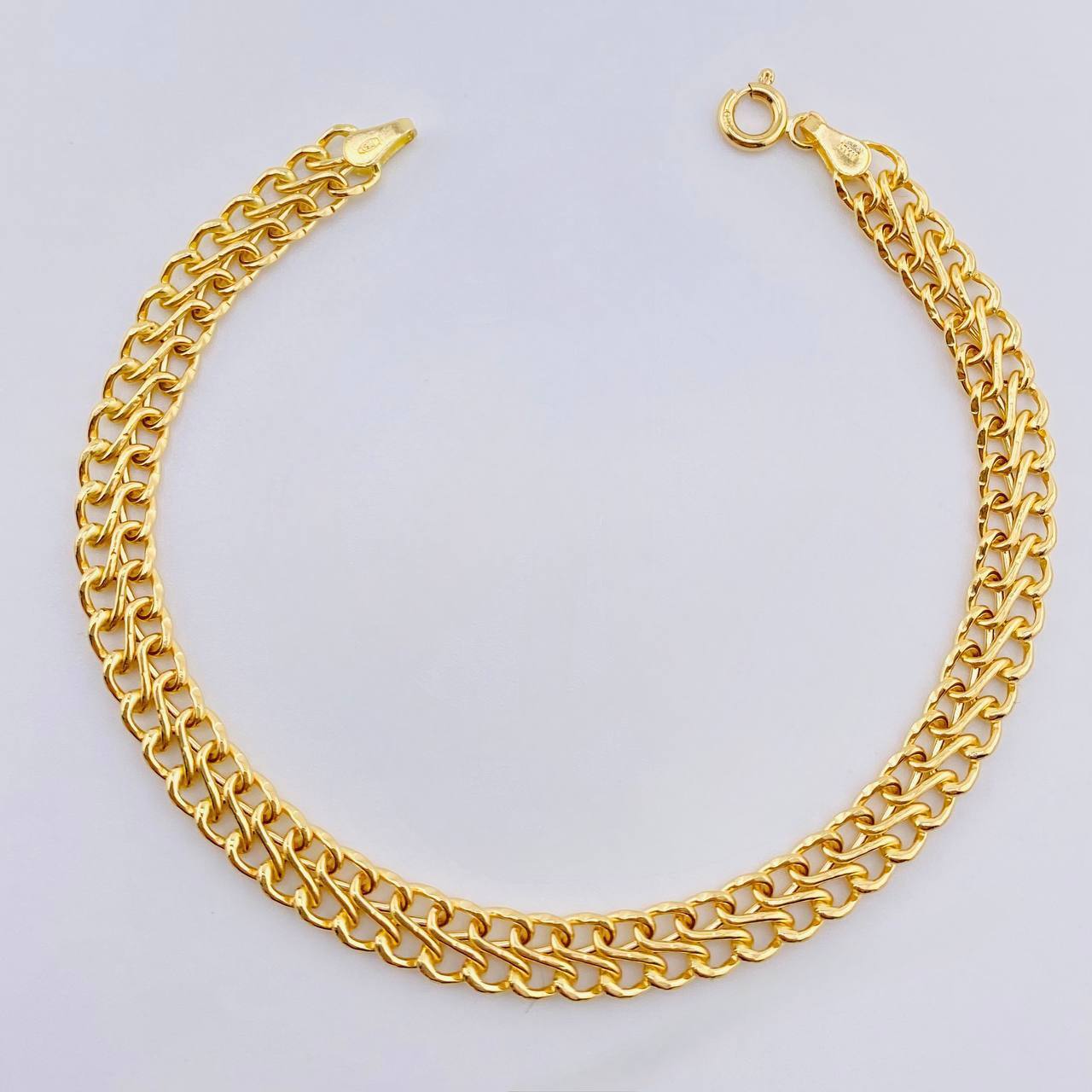 Pulso Sedusa 3.4gr / 7 1/4 in / 5.8mm Oro Amarillo +3 18K *