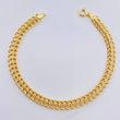 Pulso Sedusa 3.4gr / 7 1/4 in / 5.8mm Oro Amarillo +3 18K *