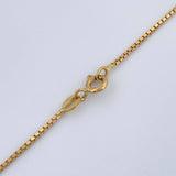Cadena Veneciana 5.35gr / 27 1/2 in / 1mm Oro Amarillo +3 18K %