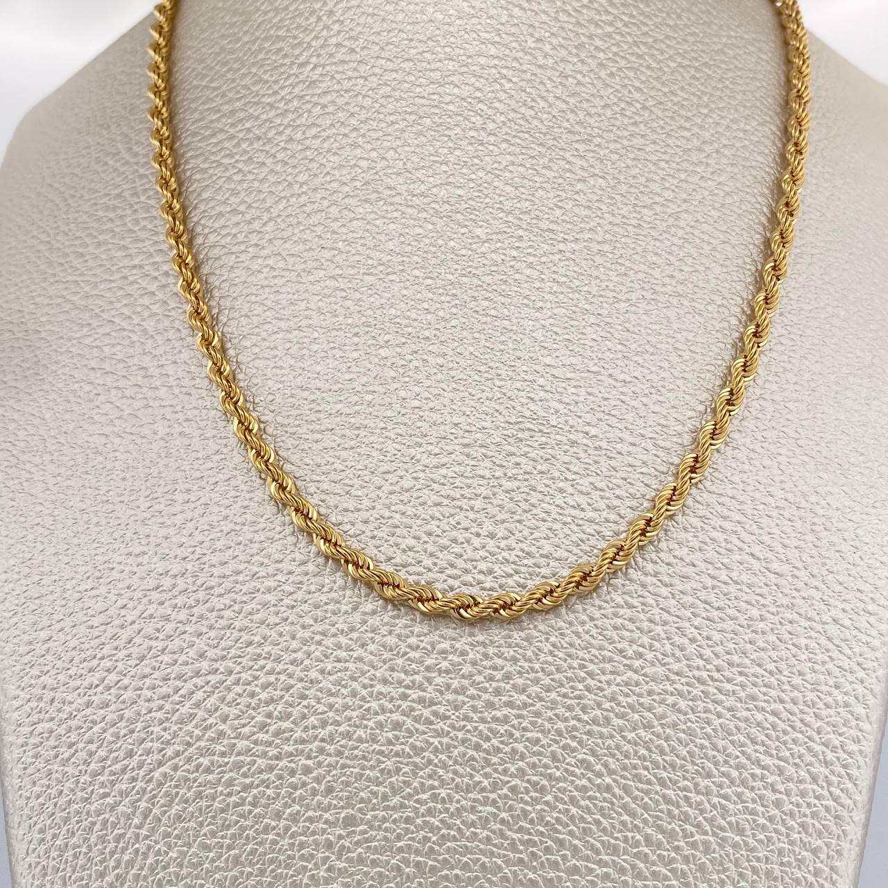 Cadena Lazo 7.6gr / 23 1/2 in / 2.9mm Oro Amarillo +3 18K %