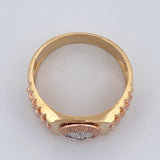Anillo Cronotempo 5.9gr / T10 3/4 / Tres Oros 18K %