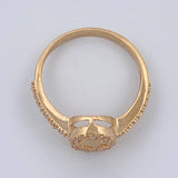 Anillo Huella 2.6gr / T7 3/4 / Oro Amarillo 18K %