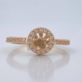 Anillo Huella 2.6gr / T7 3/4 / Oro Amarillo 18K %