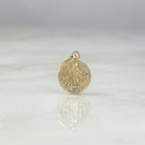 Pendant San Benito 1.4gr / 2.5cm / Yellow Gold Stamped