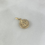 Pendant San Benito 1.4gr / 2.5cm / Yellow Gold Stamped