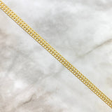Cadena Sedusa 4.1gr / 17 3/4 in / 3.8mm Oro Amarillo +3 18K