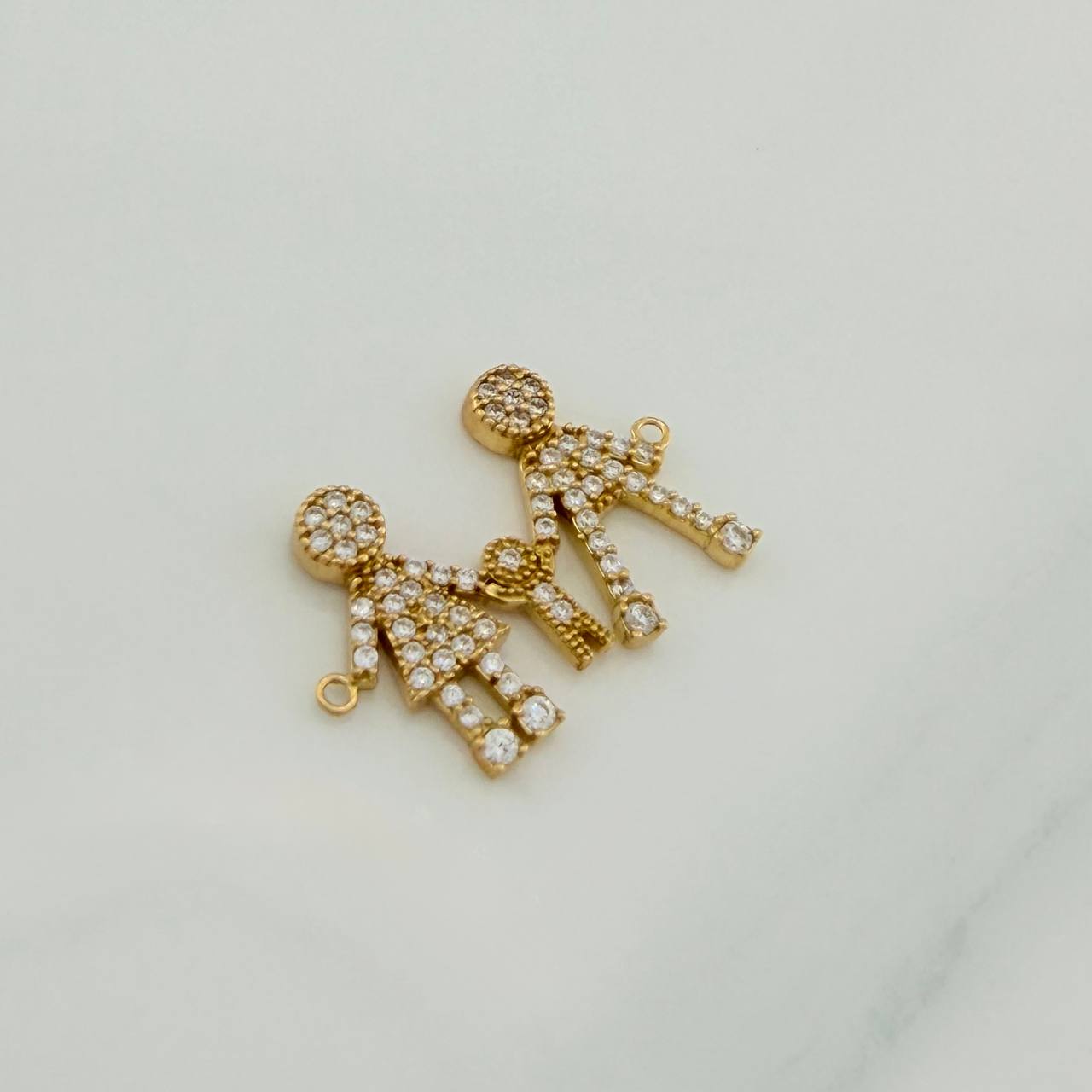 Herraje Familia 1.7gr / 1 in / Oro Amarillo 18K %