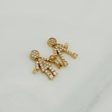 Herraje Familia 1.7gr / 1 in / Oro Amarillo 18K %