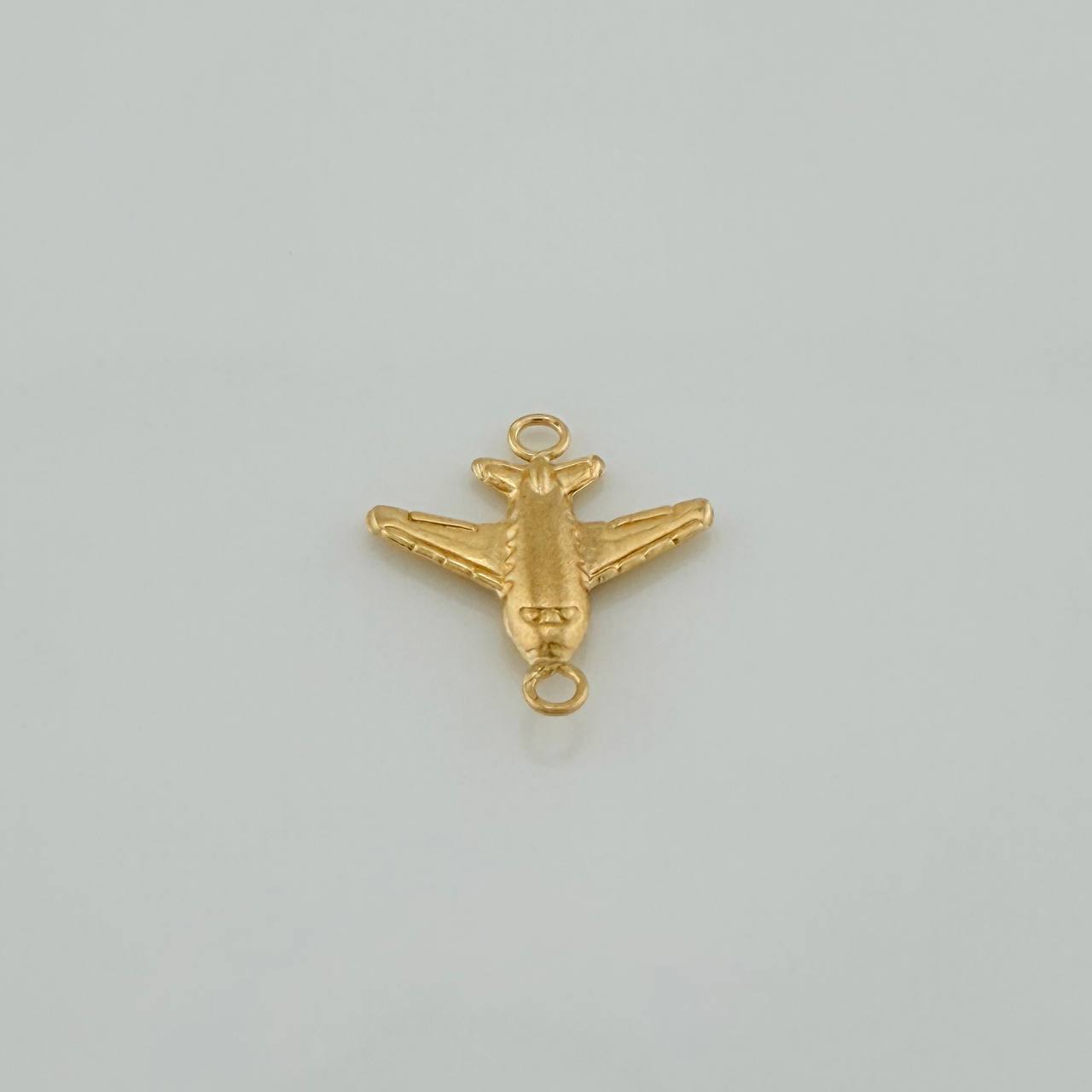 Herraje Avion 0.5gr / 3/4 in / Oro Amarillo 18K %