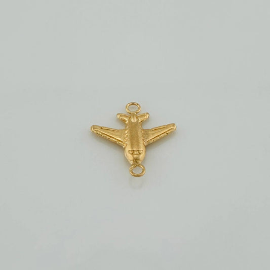 Herraje Avion 0.5gr / 3/4 in / Oro Amarillo 18K %