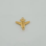 Herraje Avion 0.5gr / 3/4 in / Oro Amarillo 18K %