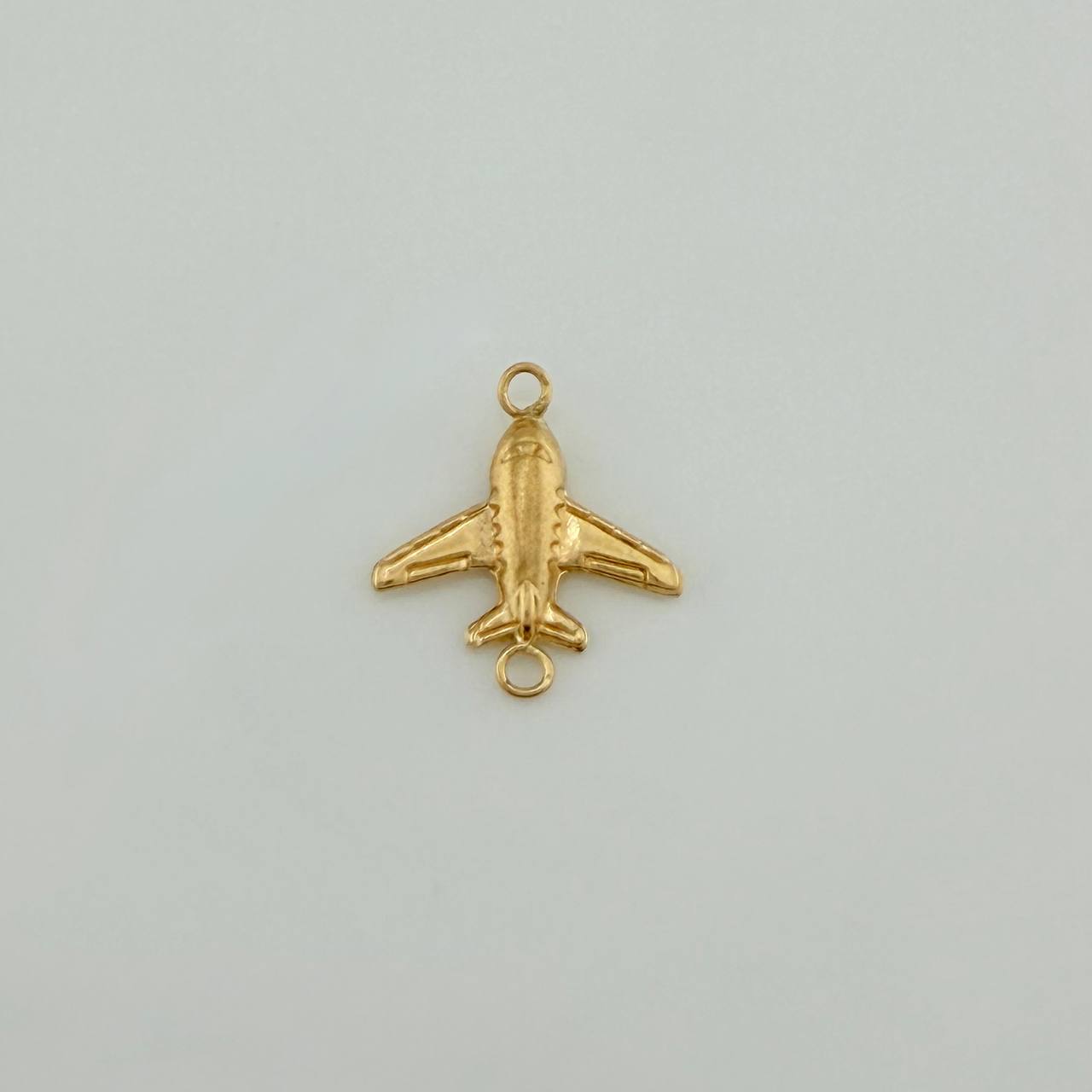 Herraje Avion 0.5gr / 3/4 in / Oro Amarillo 18K %