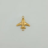 Herraje Avion 0.5gr / 3/4 in / Oro Amarillo 18K %