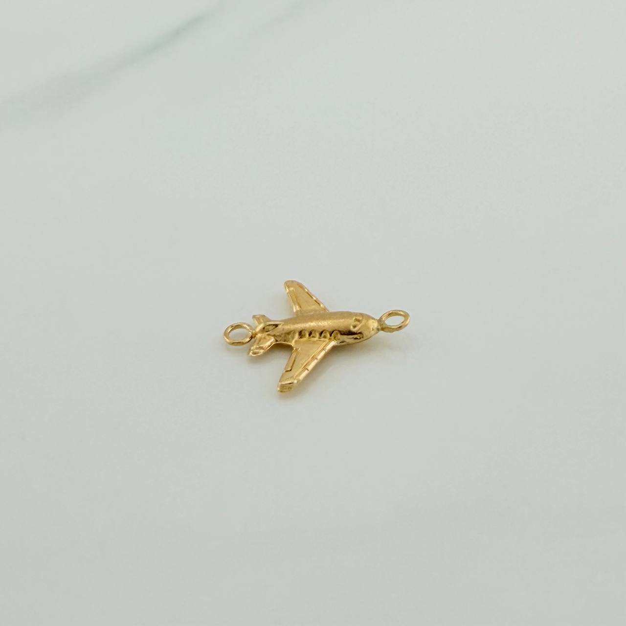 Herraje Avion 0.5gr / 3/4 in / Oro Amarillo 18K %
