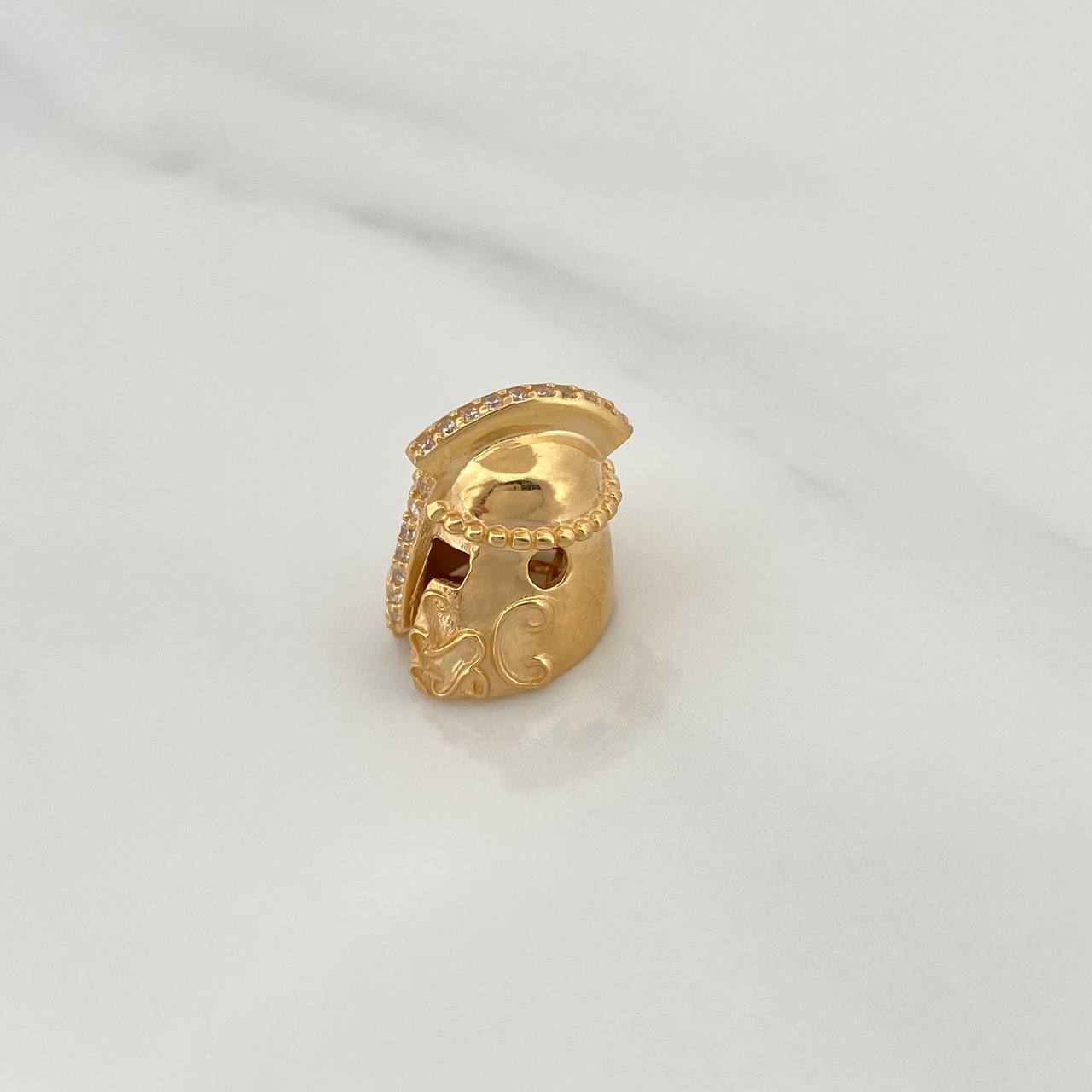 Herraje Casco Espartano 3.1gr / 1/2 in / Oro Amarillo 18K %