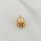 Herraje Casco Espartano 3.1gr / 1/2 in / Oro Amarillo 18K %