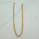 Cuban Links Bracelet 1.9 g / 8 1/4 in / 3 mm 18K Yellow Gold