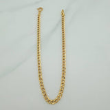 Pulso Cubano 1.75gr / 8 1/4 in / 2.5mm Oro Amarillo +1 18K $
