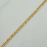 Cuban Links Bracelet 1.9 g / 8 1/4 in / 3 mm 18K Yellow Gold