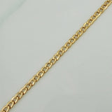 Pulso Cubano 1.75gr / 8 1/4 in / 2.5mm Oro Amarillo +1 18K $