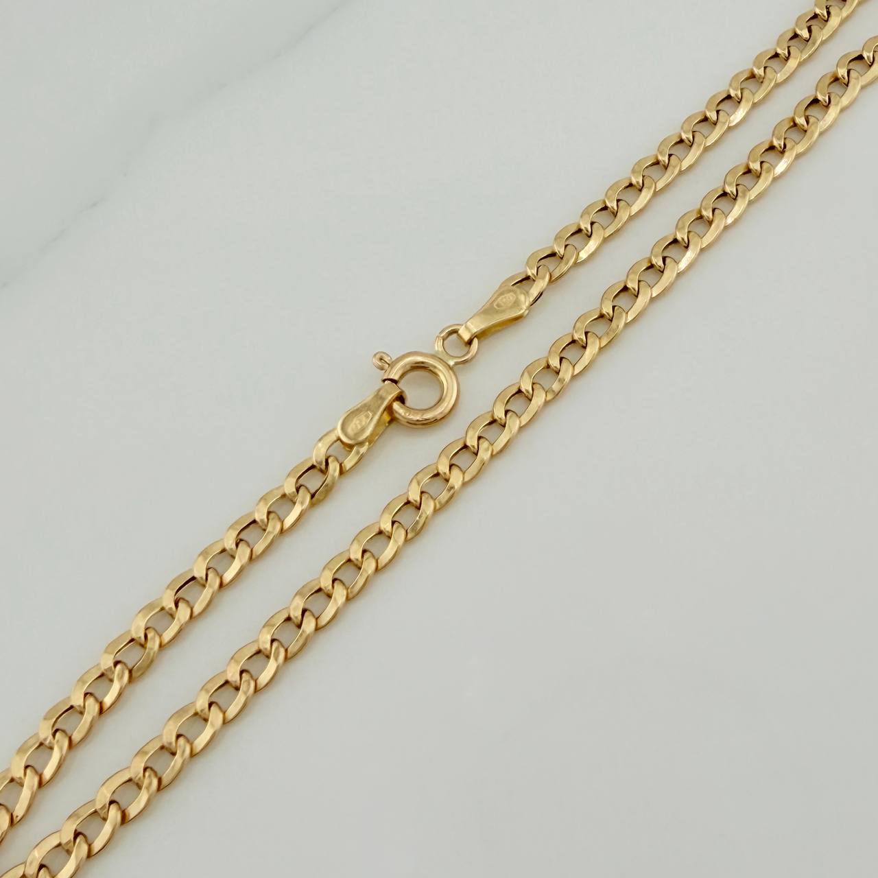 Cuban Links Bracelet 1.75 g / 8 1/4 in / 3 mm 18K Yellow Gold