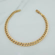 Pulso Cubano 4.3gr / 8 1/4 in / 5.1mm Oro Amarillo +1 18K $