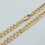 Pulso Cubano 3.9gr / 8 in / 4.9mm Oro Amarillo +1 18K $