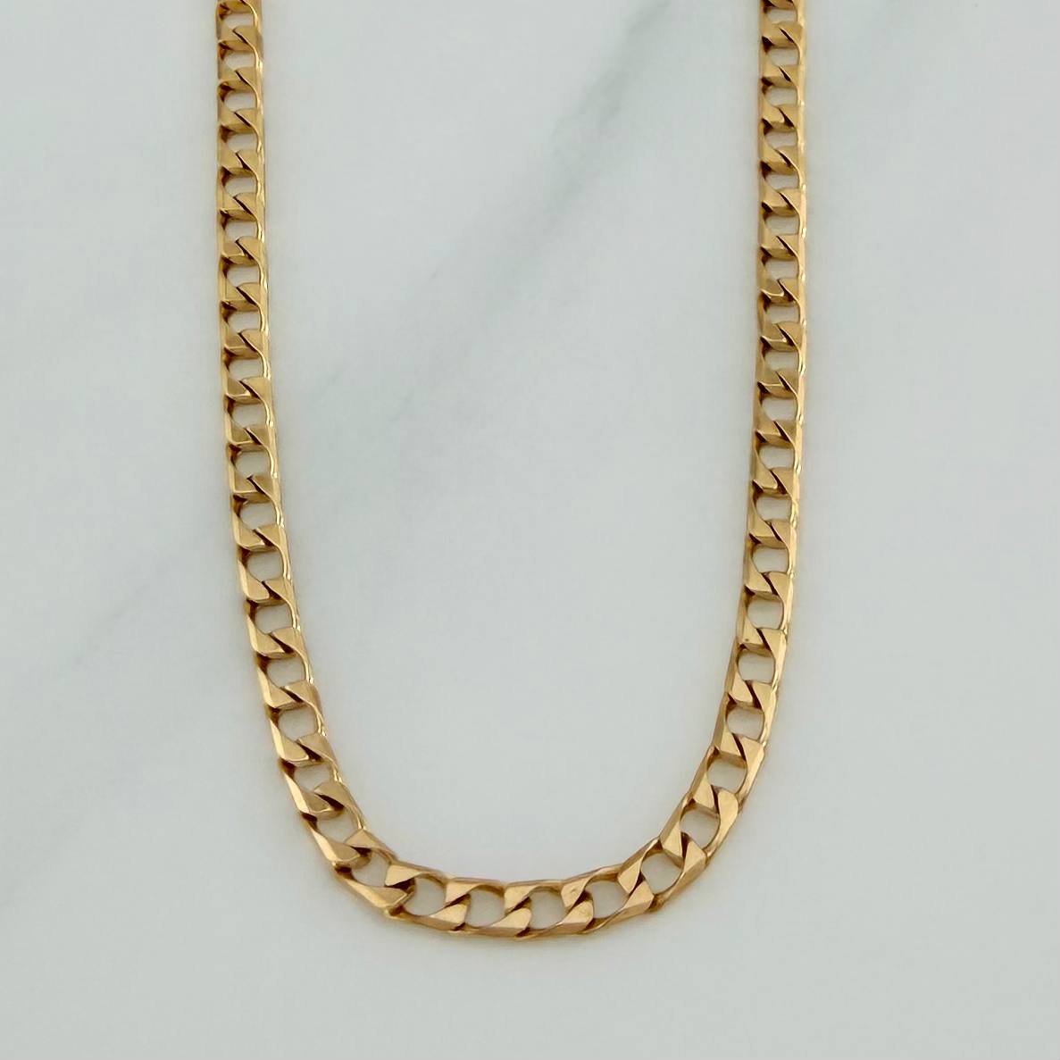 Pinzera Chain Cuban Links 10g | 18 Karat Gold – Napoleone Joyas USA