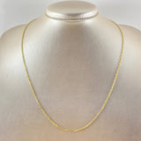 Box Chain 2.15gr / 19.7in / 18K Gold +3$