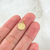 Pendant San Benito 0.9gr / 1.6cm (0.6in) / 18K Yellow Gold *