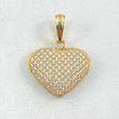 Pendant Heart Puffy 2.25gr / 1in / 18K Gold