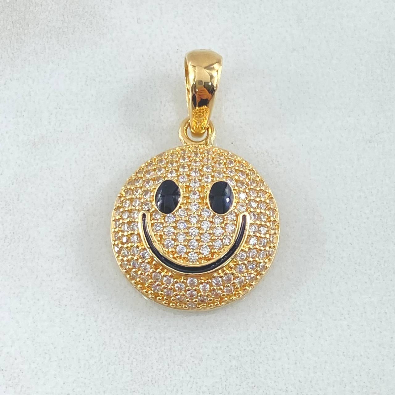 Pendant Happy Face 3.65gr / 2.7cm (1.1in) / 18K Gold